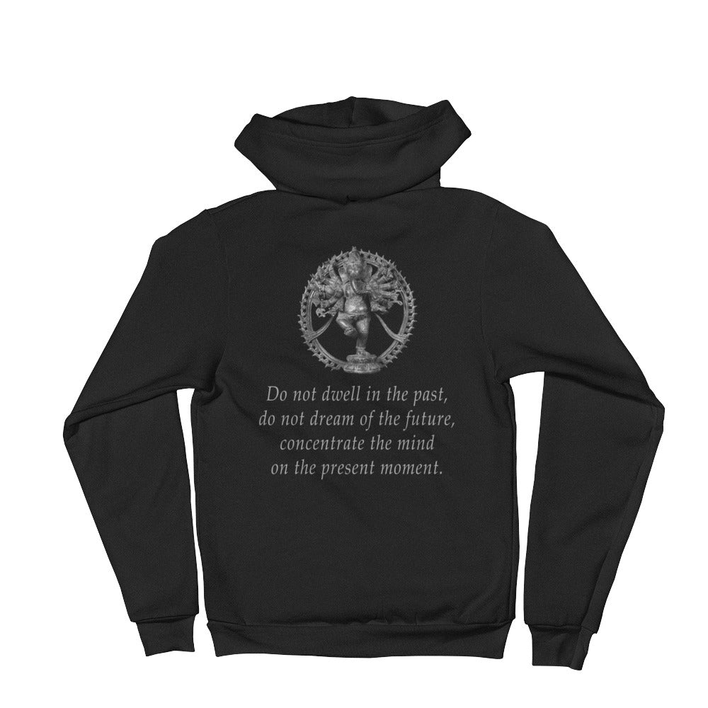 Ganesha Do Not Dwell In The Past Hoodie