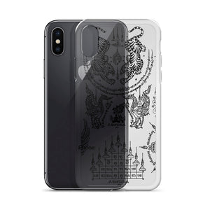 Covered With Sacred Thai Buddhist Tattoos iPhone Case