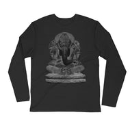 Ganesha Long Sleeve Fitted Crew