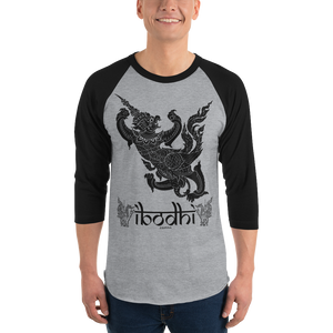 iBodhi Big Garuda 3/4 sleeve raglan shirt